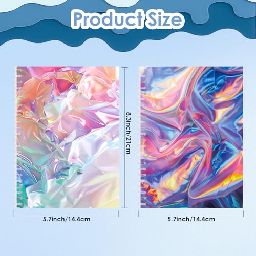 Álbum reutilizable para colección de pegatinas UFU, paquete de 2 unidades, tamaño A5 (21 x 14,7 cm), 64 páginas, con papel liberador y espátula de plástico miniatura 2