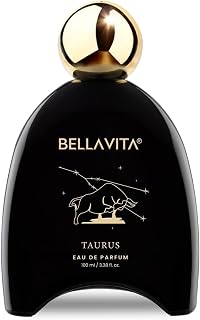BELLA VITA Zodiac Collection Taurus | Long Lasting Perfume for Man and Woman | EDP 100ml | Pink pepper, Rose and Raspberry | Spicy, Woody Premium Unisex Fragrance for Men and Women
