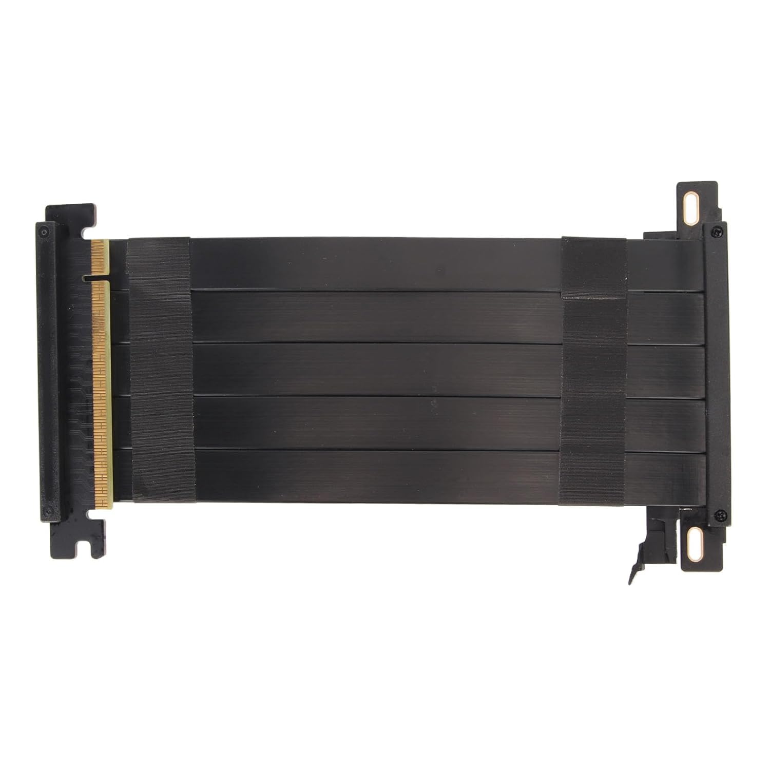 Cable de elevación PCIe 4.0 X16 flexible 20cm negro vertical riser cable tarjeta gráfica GPU