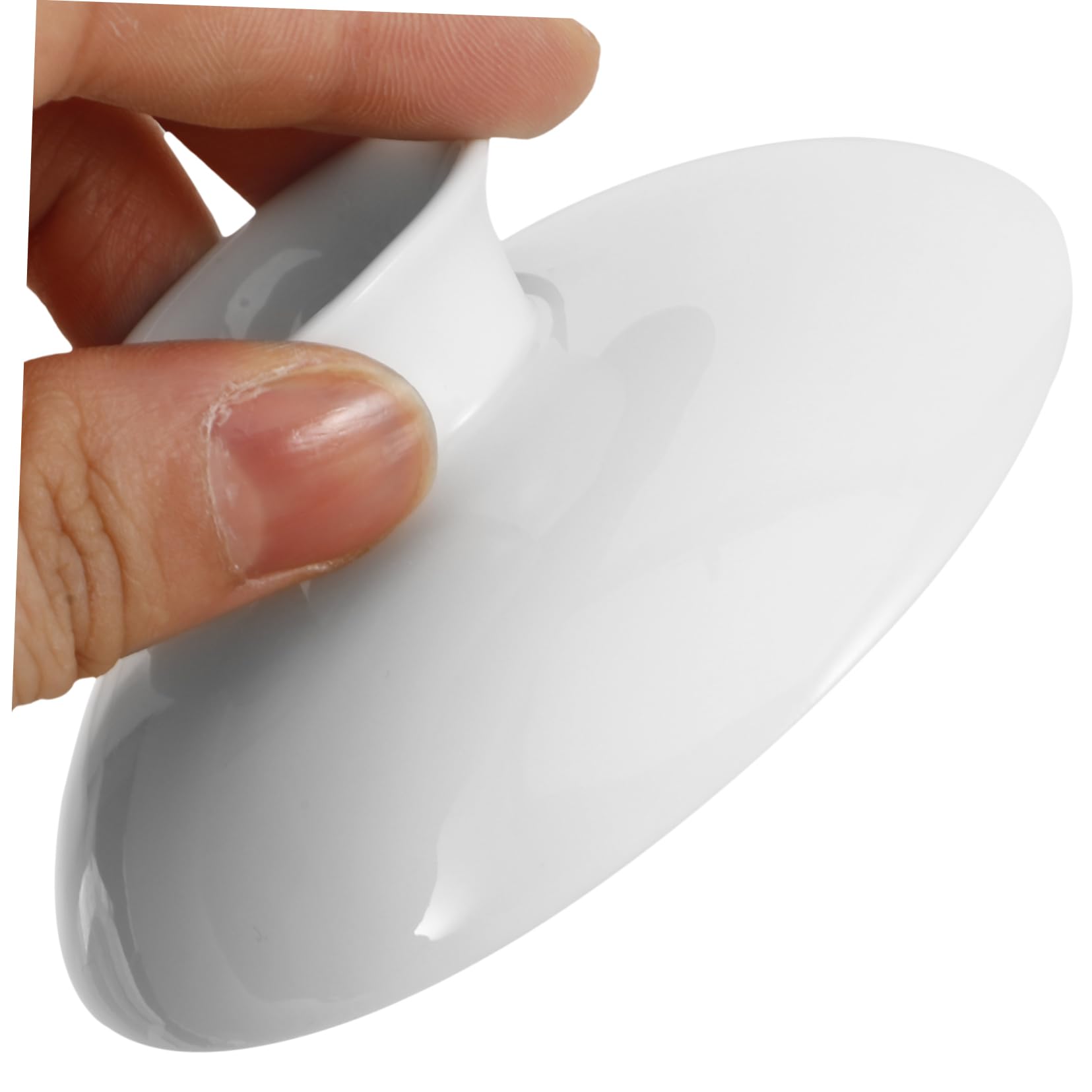 LABRIMP Tapa de taza de té de cerámica tapa jarra agua tapa de repuesto de tetera de cerámica tapa de repuesto para tetera tapa de repuesto para taza de té universal pequeña cubierta