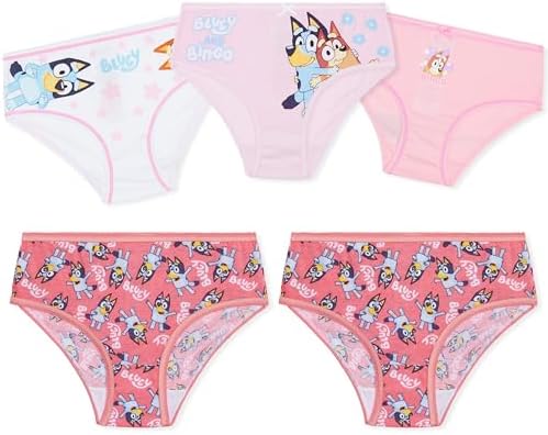 Bluey Girls Underwear 5 Pack