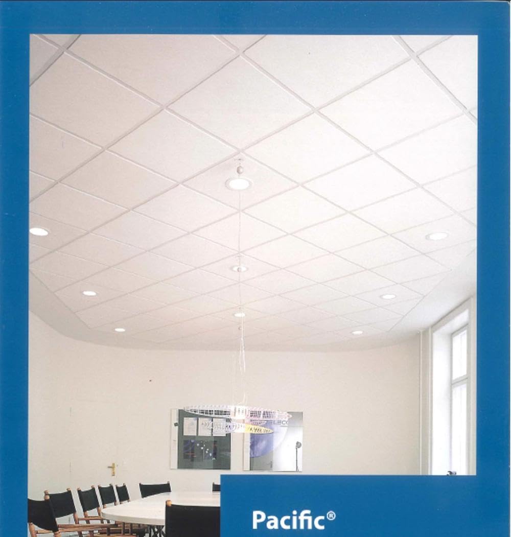 Rockfon Pacific - Faux plafond en panneau de laine de roche 60 x 60 cm