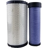 Femjork Air Filter Kit 17743-U2230-71 17744-U2230-71 Compatible with Toyota Forklift 4Y Engine