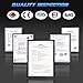 FDA Cleared - MHD TENS Muscle Stimulator - Dual TENS & PMS Functions, 12 Programs for Easy Abs Muscle Stimulation and Activation, Home Gym Use
