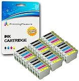 software stampante epson dx4450 Marca: Printing Pleasure. Cartucce d\'inchiostro 30 XL (6 Set colore + 6 nero) compatibili con Epson T0711-T0714 (T0715) per stampanti Stylus D78, D92, D120, DX400, DX4000, DX4050, DX4400, DX4450, DX5000, DX5050, DX6000, DX6050, DX7000, DX7400, DX7450, DX8400, DX8450, DX9200, DX9400F, DX9450, S20, S21, SX100, SX105, SX110, SX115, SX200, SX205, SX209, SX210, SX215, SX218, SX400, SX405, SX410, SX415, SX510W, SX515W, SX600FW, SX610FW, Office B40W, B300F, BX310FN, BX600FW, BX610FW - Nero/ciano/magenta/giallo, alta capacità 6 SETS + 6 BLACK Black/Cyan/Magenta/Yellow