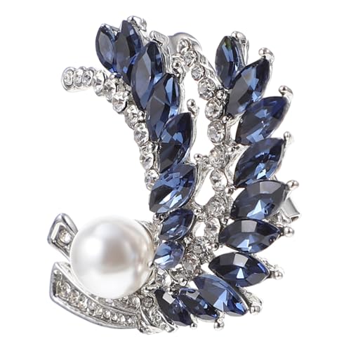 Broche en forme de blé étincelant avec cristaux, le cadeau idéal pour sublimer une robe