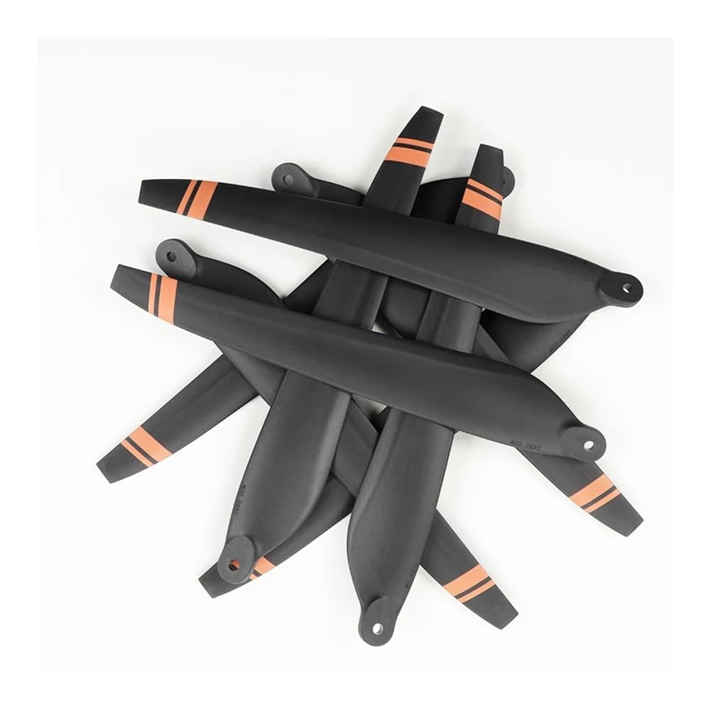 Hélice Plegable compuesta de Fibra Carbono Reforzada 2480, Palas for Drones 24 Pulgadas, Material Mixto Alto Rendimiento for Entrenamiento Plataformas X6 Plus, 2 Piezas(2pcs CW and 2pcs CCW)