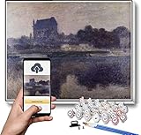 🍁【DiIY Paint by Number】：Paint by numbers are so easy that even a beginner without a foundation can feel like an artist, you will have a lot of fun and relaxation. an eye-catching painting anyone can do. 🍂【Special HD Color Canvas】：Unlike normal canvas...