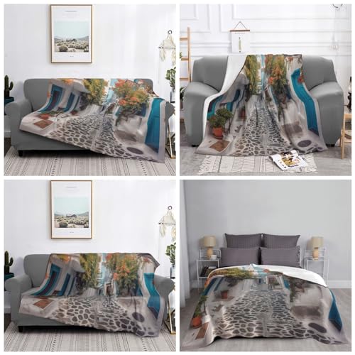 Couverture polaire de camping et salon, plaid chaud lit - 6