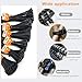 700 Pcs Cable Ties,6 Size 3.2/4/4.7/6/8/10 Inch Black Nylon Electrical Zip Ties,Zipties Assorted Sizes for Home Office,Gardening,Electronics,Cable Management