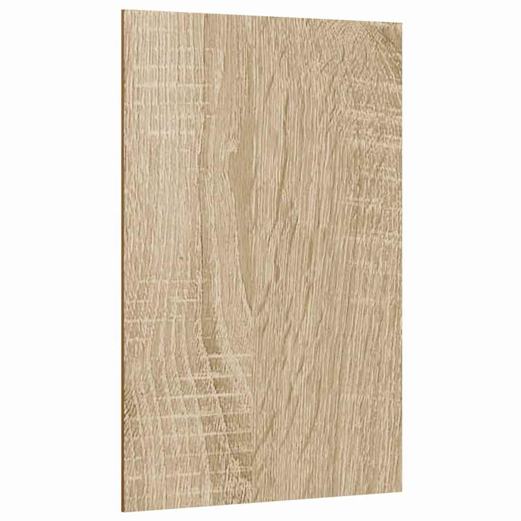 50 x płyty dekoracyjne, materiał drewnopochodny, dąb sonoma, 40 x 60 cm, drewno do majsterkowania, do pokrycia ścian, projektów DIY, do majsterkowania, paneli