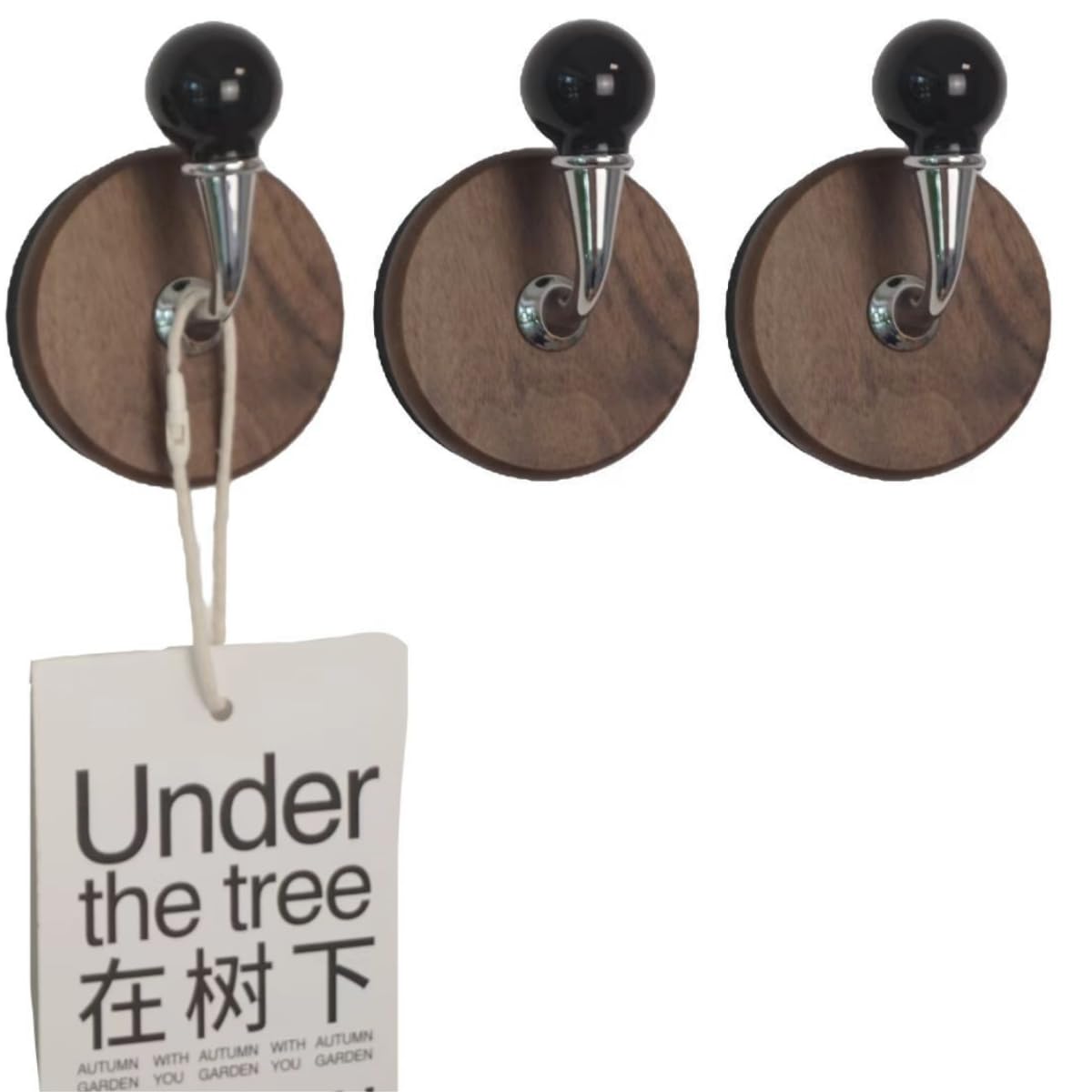 3 Pcs Colorful Magnetic Hooks Heavy Duty Magnet Hook Strong Neodymium Magnetic Coat Hooks Magnetic Hanger for Refrigerator, Metal Door, Locker for Hanging Towel, Coat, Bag, Umbrella (Black)