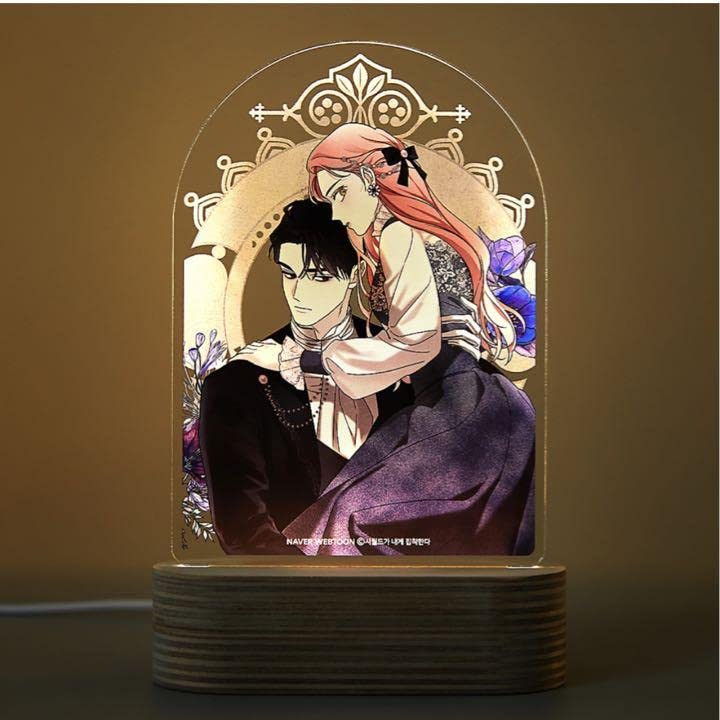 直筆サイン入り韓国漫画 義家族に執着されています アクリルスタンド