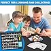 PIBEX Rock Collection Starter Kit - 54 Pcs Assorted Gemstones, Crystals, Rocks & Minerals, with Learning Book & ID Cards, Earth Science Kit Toy, A Geology Gift for Kids & Adults Ages 8+