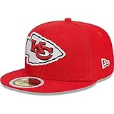 New Era Youth Red Kansas City Chiefs Main 59FIFTY Fitted Hat