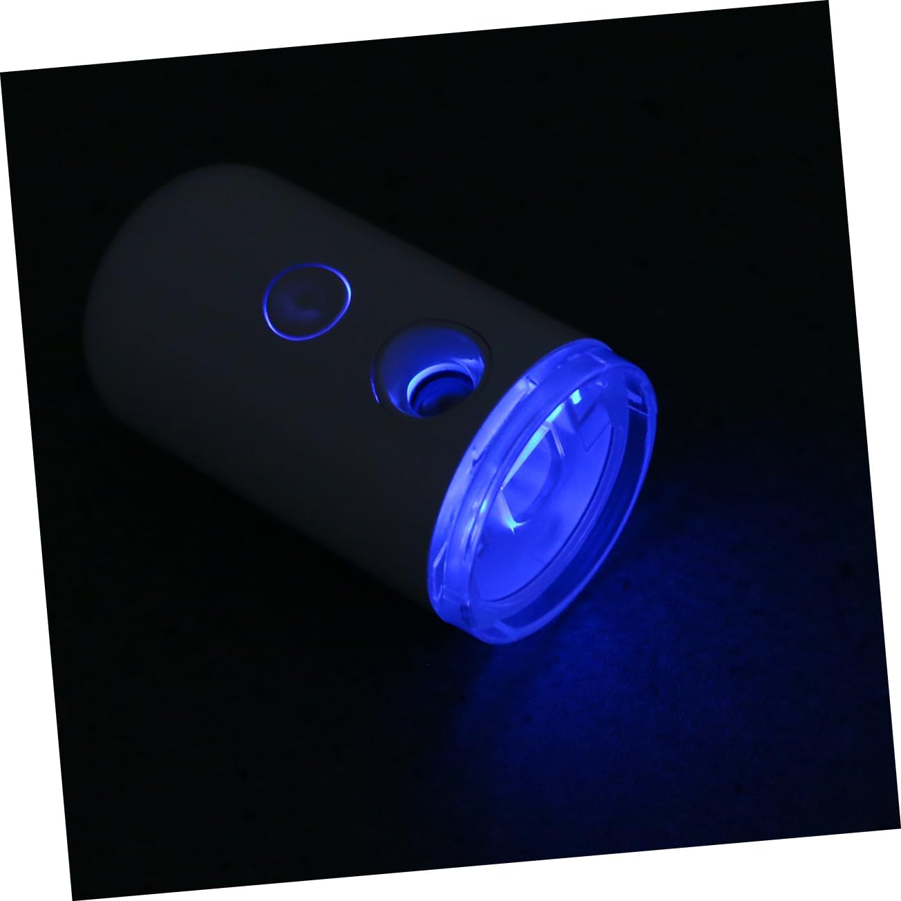 NOLITOY Portable USB Facial Steamer Nano Mist Cooler for Skin Care Abs Material Mini Hydrating Sprayer with Non Slip Grip Easy Operation Handheld Moisture Device for Daily Facial Hydration