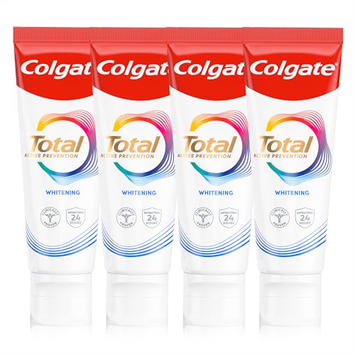 Colgate Total Whitening Toothpaste 100ml (4 Pack)