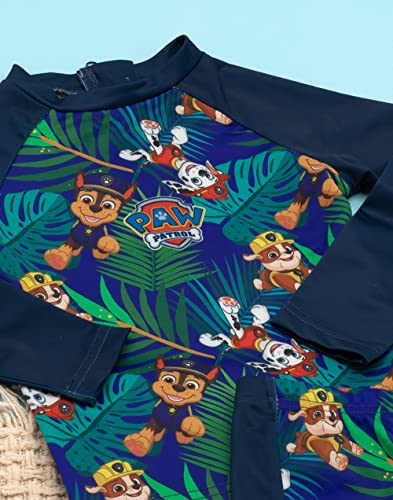 Paw Patrol Swimsuit Boys Toddlers 2 Piece T-Shirt Shorts Swim Set 2-3 Years Navy #TOP4