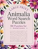 Word Puzzler: Animalia: 99 Absorbing Puzzles (Large Print Word Searches)