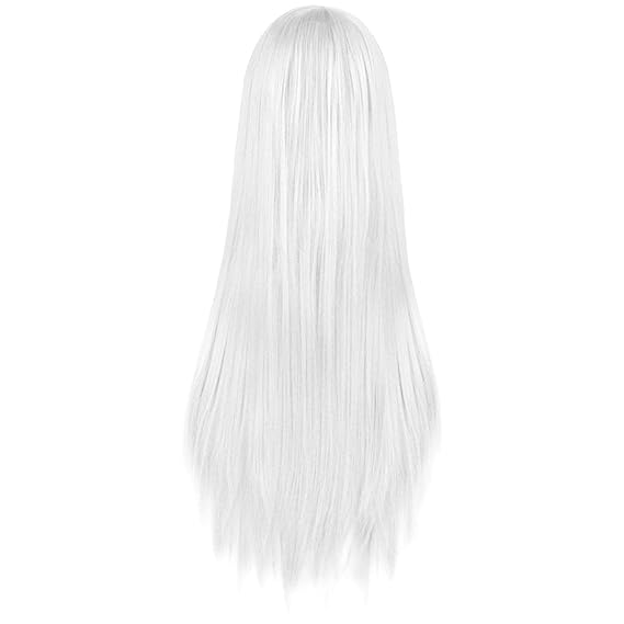 Rbenxia 32'' Women's Cosplay Wig Hair Wig Long Straight Costume Party Full Wigs