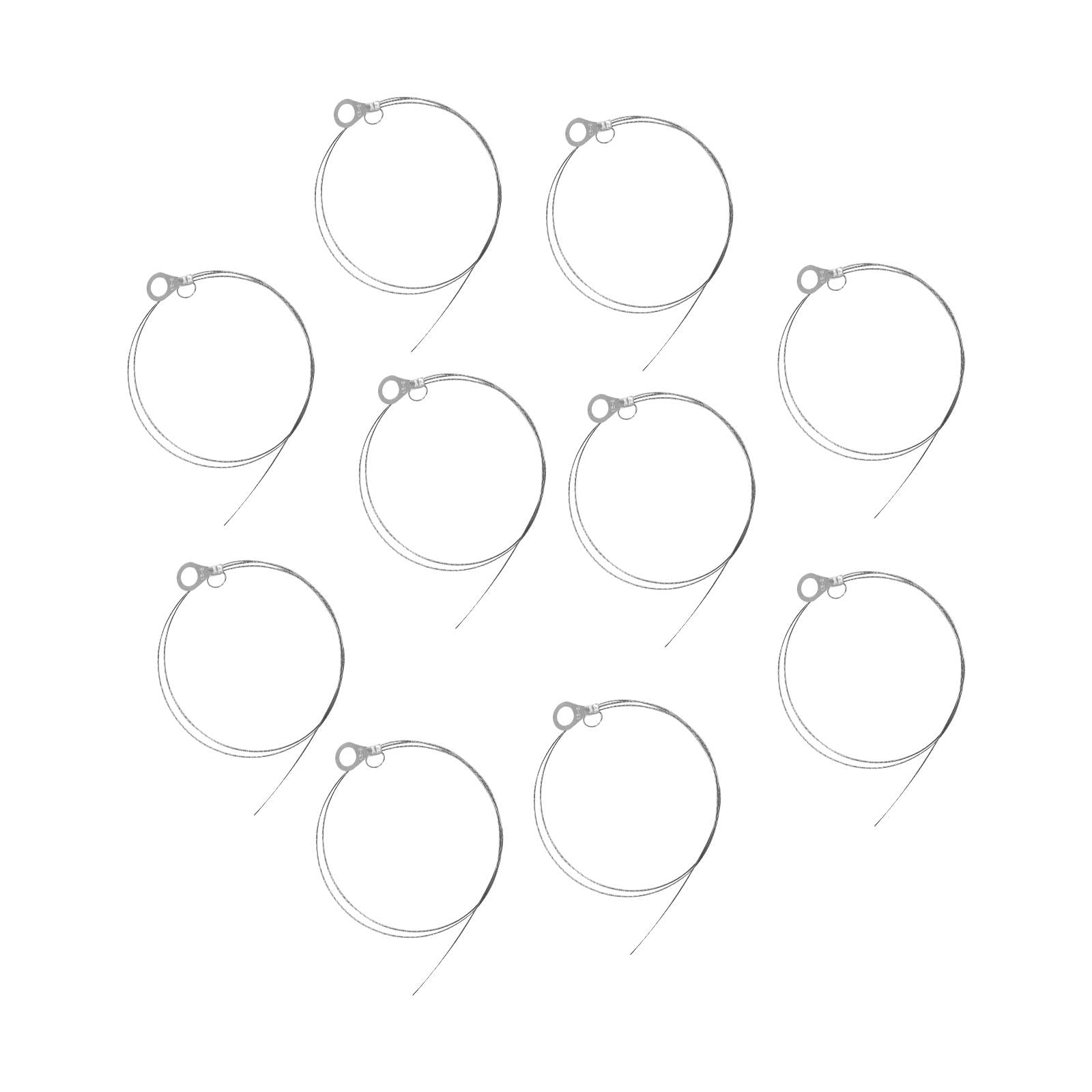 harayaa 10Pcs Soap Cutter Adjustable Replacement Wires Soap String Cutter Soap Steel Wires for Soap Cutting Machine Butter Trimming