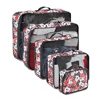 Amazon.co.jp: ディズニー 旅行用パッキングキューブ – 圧縮5点セット