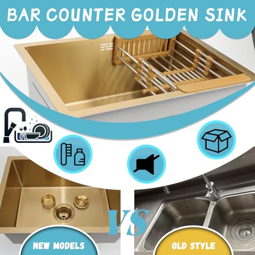 Fregadero bajo encimera de acero inoxidable con nanorecubrimiento sofisticado 3