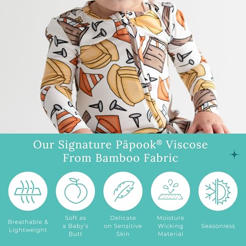 Image of Posh Peanut Convertible Baby Sleepers - Footless Baby Pajamas with 2 Way Zipper for Easy Diaper Changes