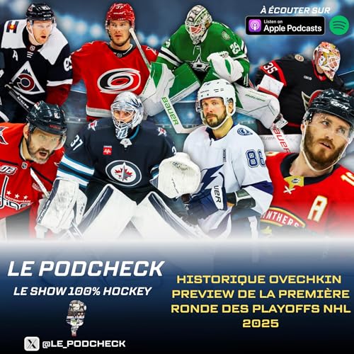 Page de couverture de Ovechkin dans l'histoire et preview des Playoffs NHL 2025