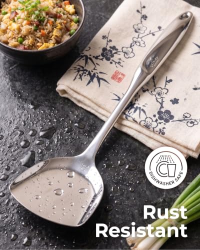 Image of Zulay Kitchen Stainless Steel Wok Spatula
