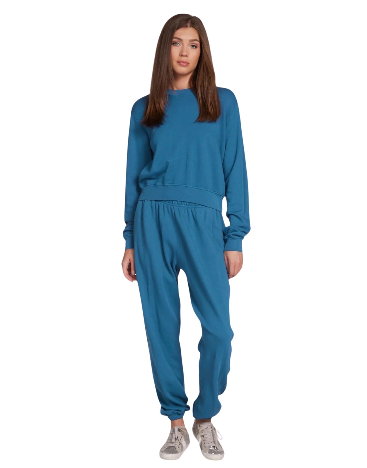 Tuta da donna / Homewear | Tuta da jogging | 2 pezzi tuta da casa / Tracksuit | Abbigliamento sportivo, Blu, XL
