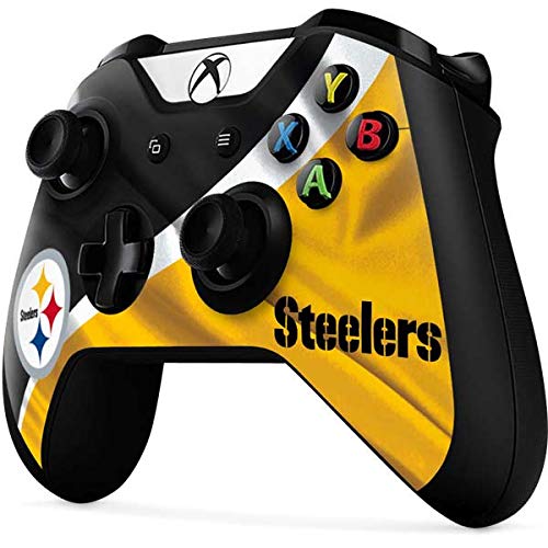 Skinit Decal Gaming Skin Compatible with Xbox One X Controller - Officially Licensed NFL Pittsburgh Steelers Design - Thumbnail 3