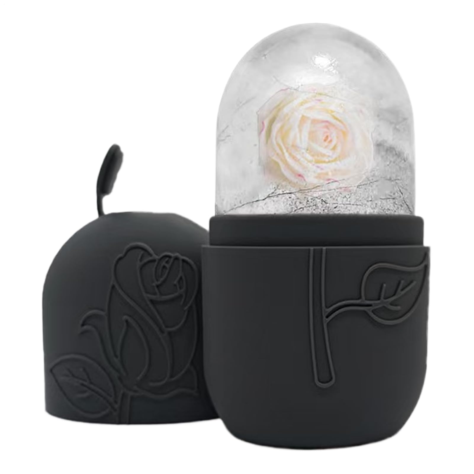 Ice Roller for Face – Masajeador facial calmante en frío | Rodillo de Hielo Reafirmante y Relajante Facial | Rutina de belleza para viajes en casa | Reducir la hinchazón y la piel.