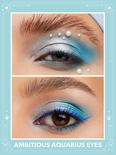 Sheglam Ambitious Aquarius Glitter Eyeshadow Palette 8-Colored Metallic Shimmer Eye Shadow #TOP1