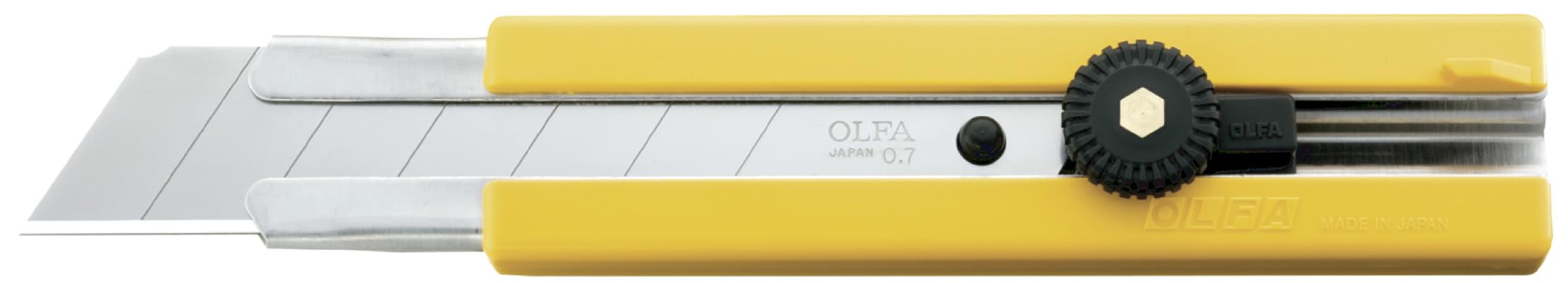 Olfa 857226 H-1 - Cúter con tornillo de bloqueo (25 mm)