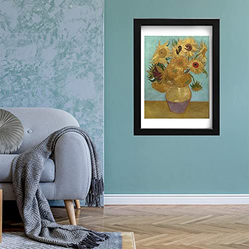 Impression d'art Van Gogh Tournesols 1889 Spiffing Prints petit format archival mat - 2