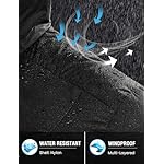 TBMPOY Men's Down Puffer Jackets Packable Lightweight Winter Coat Hooded Warm Insulated Puffy Jacket - Image 3