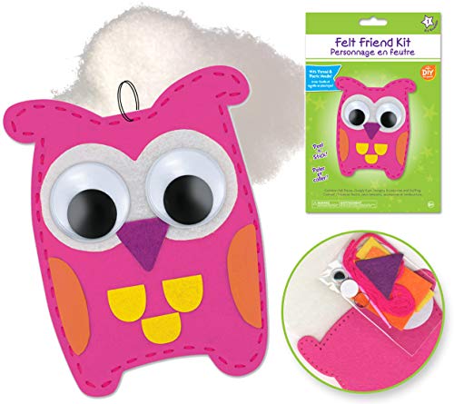 My First Sewing Kit for Kids 4-7 Learn to Sew Kits for Girls Kids Sewing Kit Felt Animals Kit Kids Sewing Kits for Beginners Girls Age 6 Sewing Kits for Kids Learn to Sew Kit for Girls