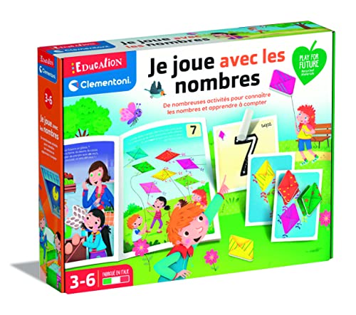 Clementoni Je Joue avec Les nombres aide a memoriser les chiffres facilement