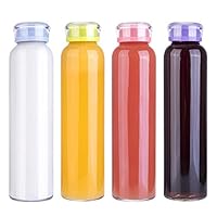 Algopix Similar Product 11 - MIU COLOR 4pack Glass Water Bottle