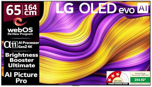 Image of LG 164 cm (65 Inches) OLED evo G5 Series 4K Ultra HD (3840 x 2160) Smart webOS OLED TV OLED65G56LA
