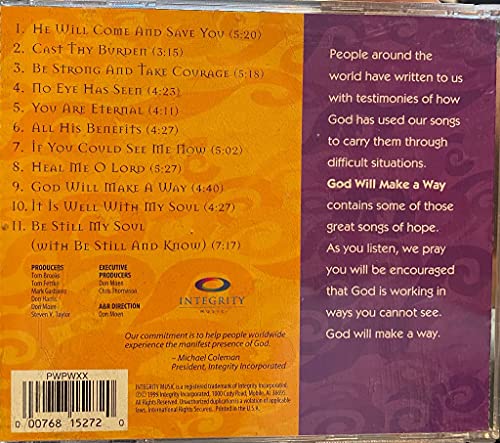 God Will Make A Way: Songs of Hope