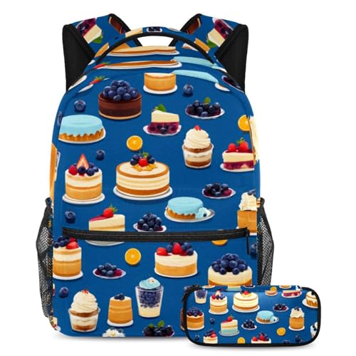 Sac à dos avec trousse à crayons ergonomique contre le mal de dos