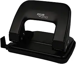 Perfurador de Metal 2 Furos Para 20 Folhas Leonora, Preto