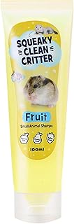 Shampoo for Small Animals, Cleaning Shampoo, Pet Care for Rodents, Rodents and Small Mammals, Skin-Friendly, Ph-Neutral, Fresh Fragrance, Vegan, 100 ml (Yellow, 15.5 cm) product image