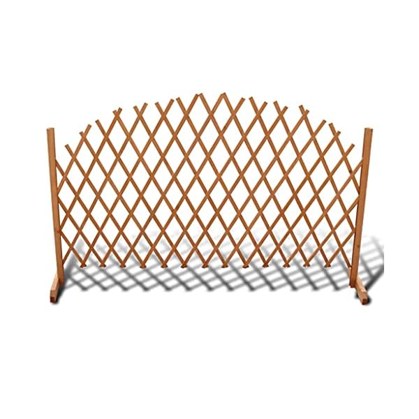vidaXL Rankgitter Rankhilfe Holzgitter Pergola Rosenbogen Spalier Rankzaun