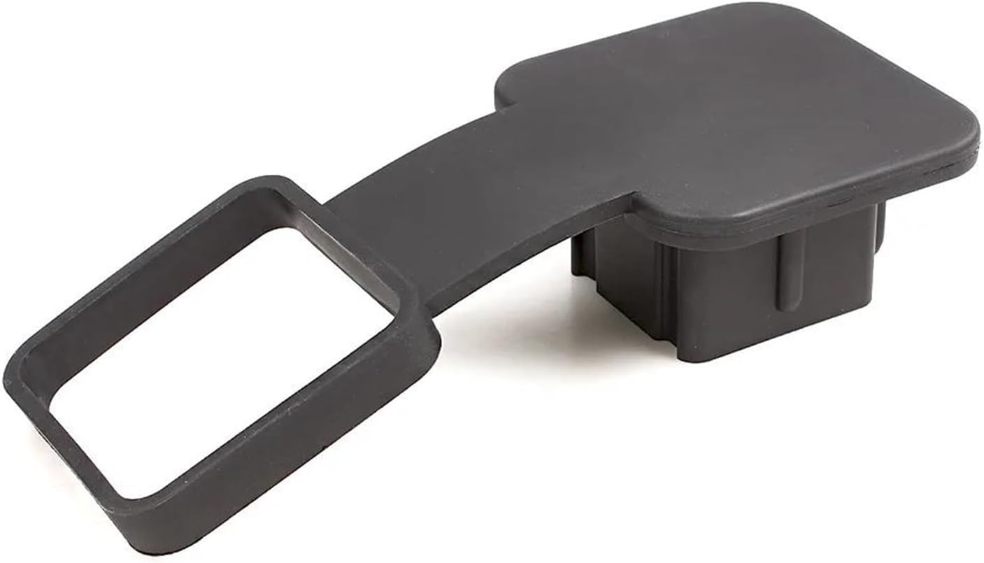 Car Trailer Cap Car Hook Dust Cover Square Mouth Protective Cover, for 2 Inch Receivers Towing Hitch Rubber Covers Car Tow Hook Cover