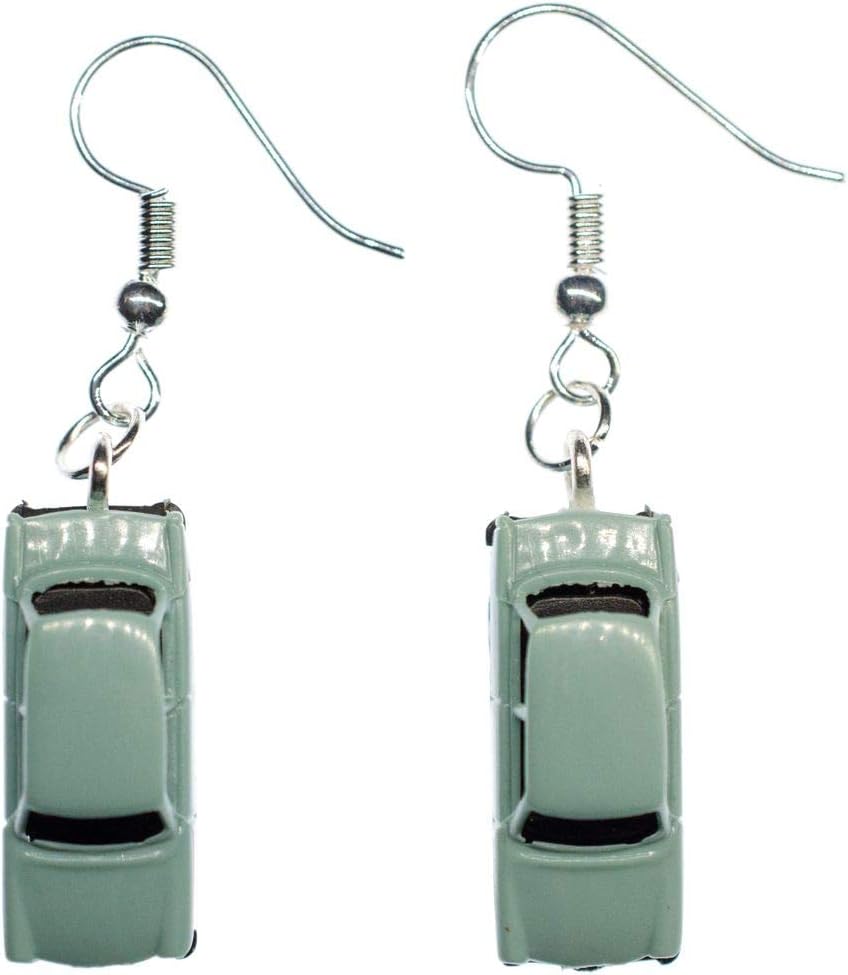 Trabi Trabant GDR East Germany DDR German Car Vintage Earrings Miniblings Blue