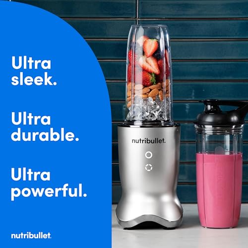 nutribullet Ultra Personal Blender, Deluxe Version, NB80500, 32 oz, Gray image 2