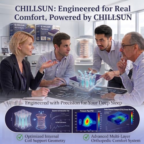 Image of CHILLSUN Air Mattress Full with Built in Pump, 18 inch Raised Comfort Blow up Mattress, Inflatable Mattress colchon inflable, Upgraded Flocked Top Air Bed with Storage Bag for Home, Camping & Guests